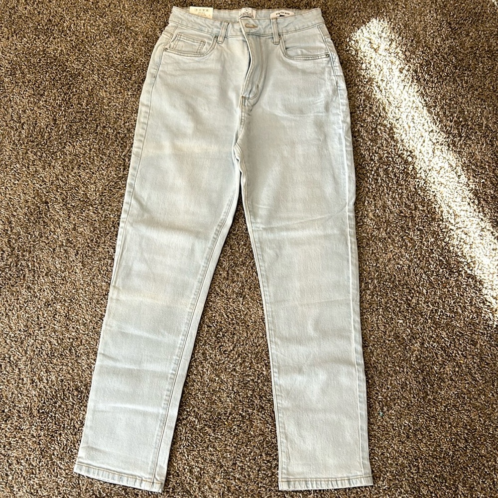 LIGHT BLUE JEANS WOMAN JEANS